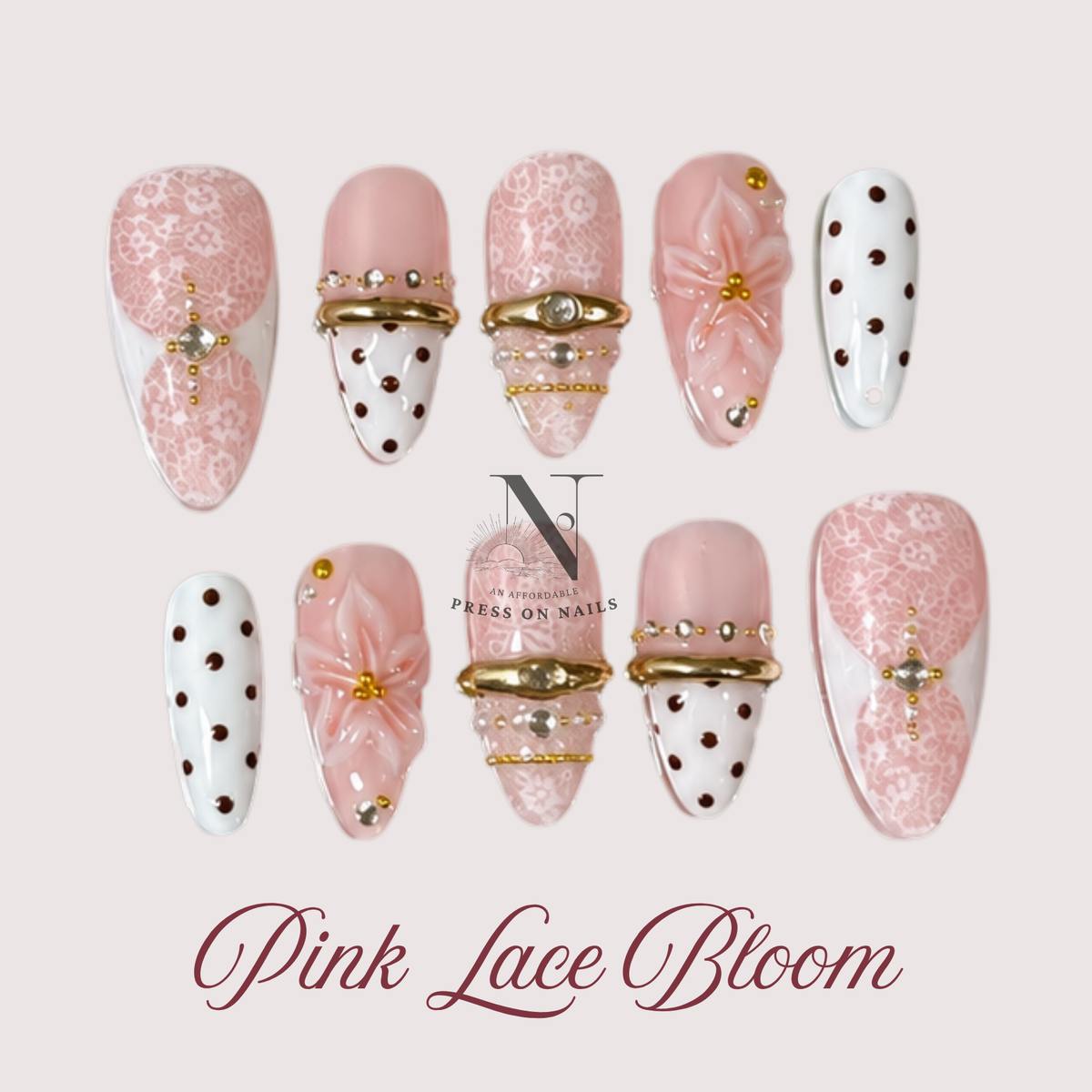Pink Lace Bloom