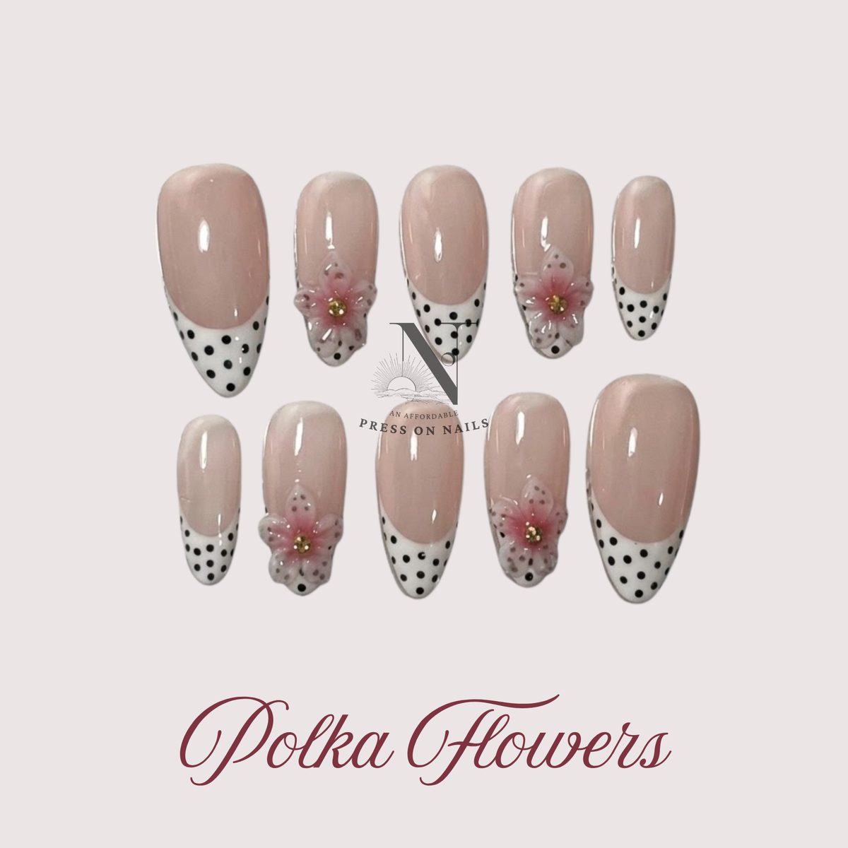Polka Flowers